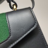  Gucci Sylvie Top Handle Bag Leather Mini — thumbnail 14