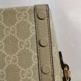Gucci Horsebit 1955 Flap Crossbody Bag GG Coated Canvas Mini — thumbnail 18