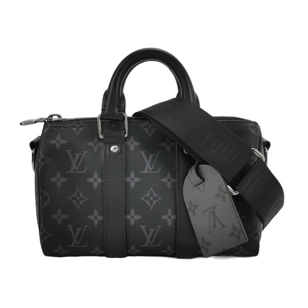 Louis Vuitton(LV) Keepall Bandouliere Bag Reverse Monogram Eclipse Canvas 25 — pre-owned, Vierlot