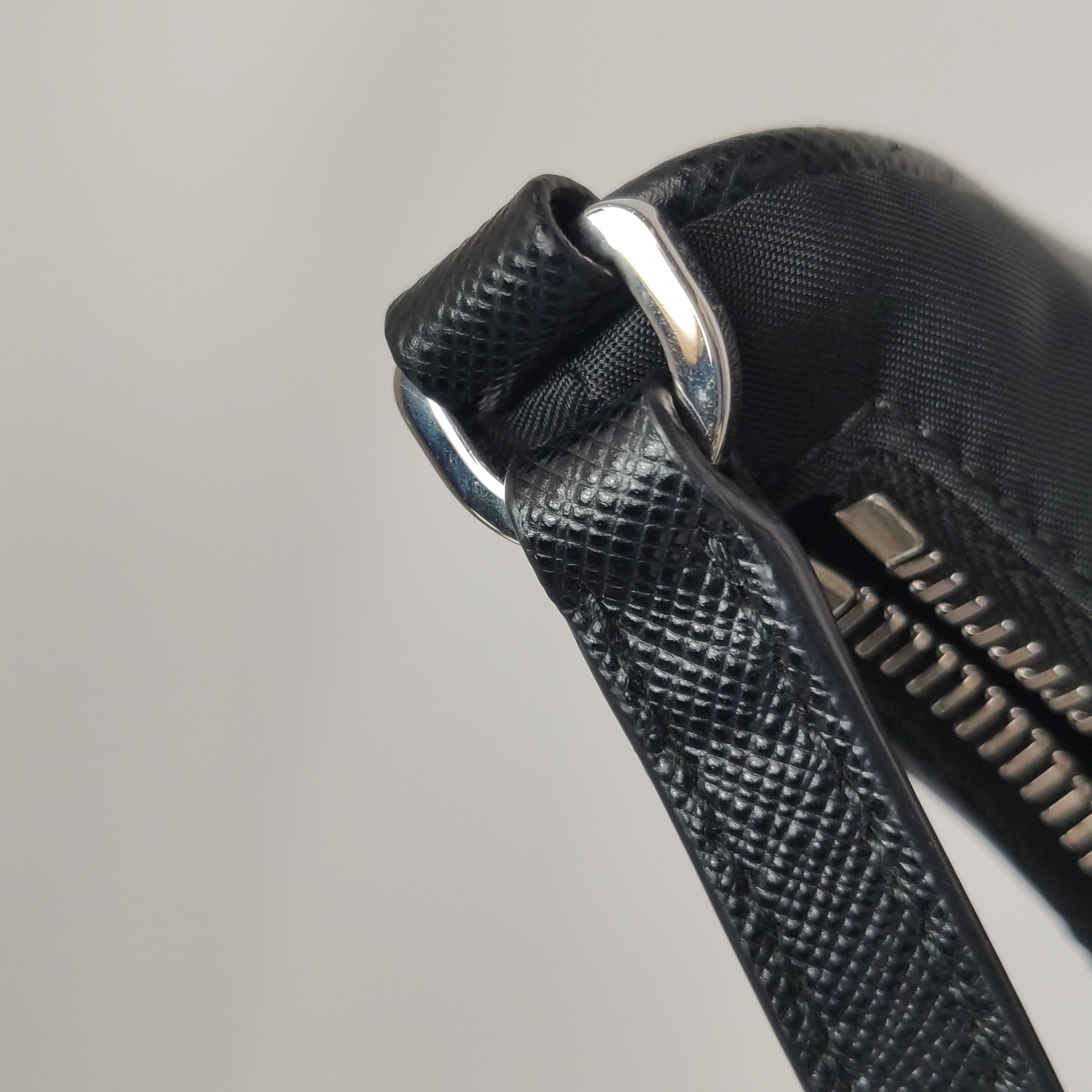 Prada Re-Edition 2005 Hobo Tessuto with Saffiano Leather Mini — photo 11 of 15