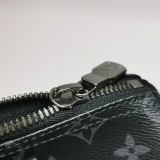 Louis Vuitton(LV) Keepall Bandouliere Bag Reverse Monogram Eclipse Canvas 25 — thumbnail 9
