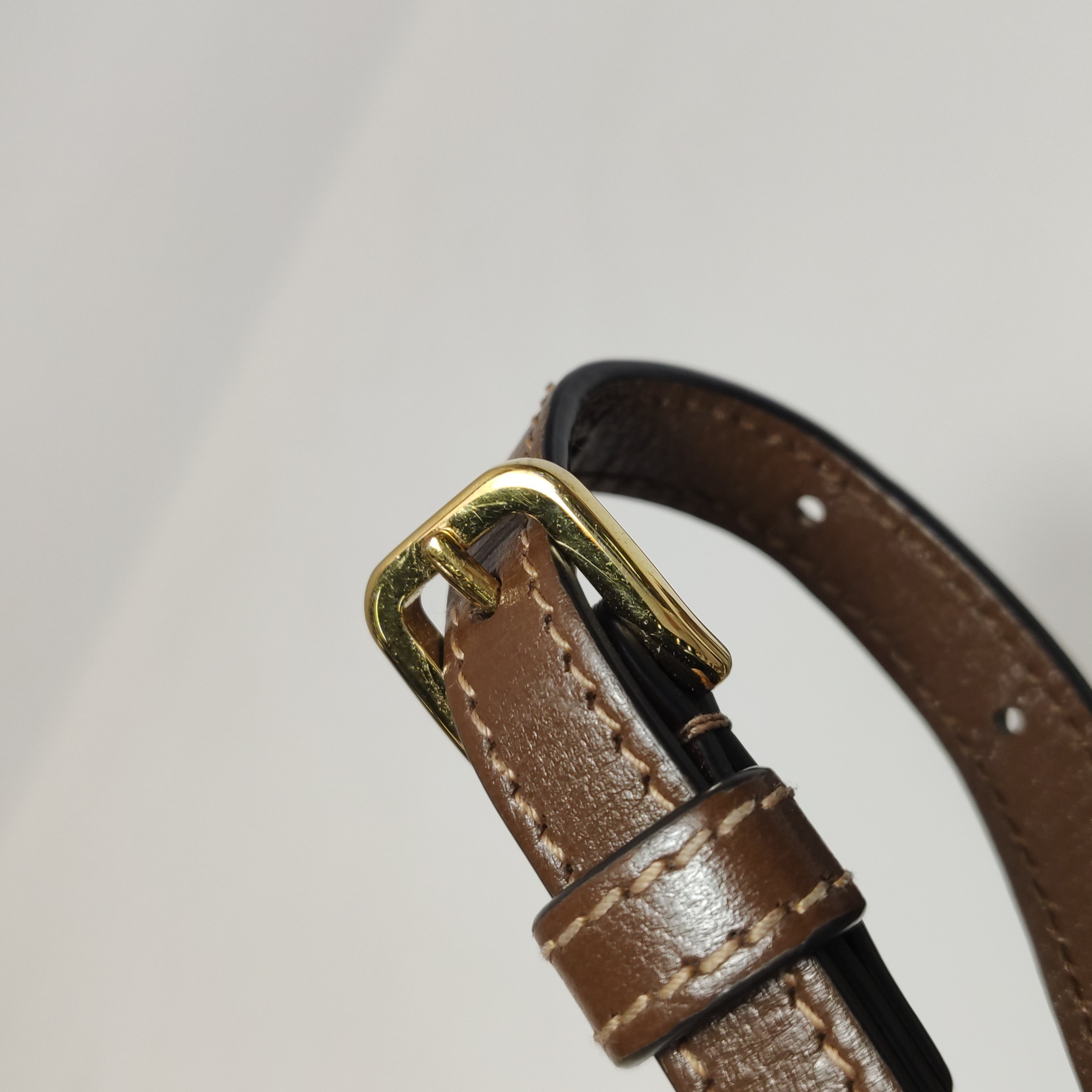 Gucci Horsebit 1955 Flap Crossbody Bag GG Coated Canvas Mini — photo 23 of 23