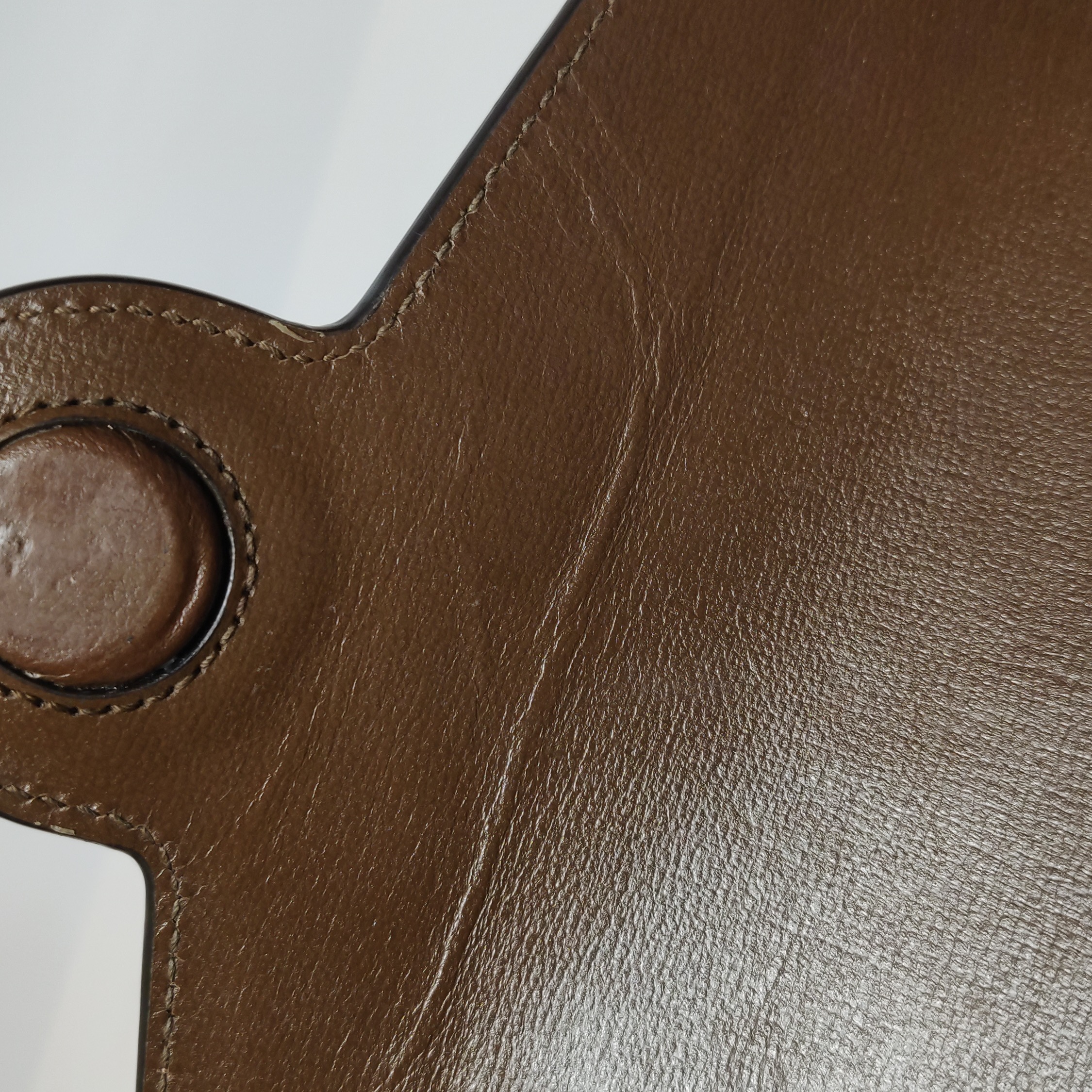 Gucci Horsebit 1955 Flap Crossbody Bag GG Coated Canvas Mini — photo 16 of 23