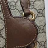 Gucci Horsebit 1955 Flap Crossbody Bag GG Coated Canvas Mini — thumbnail 20