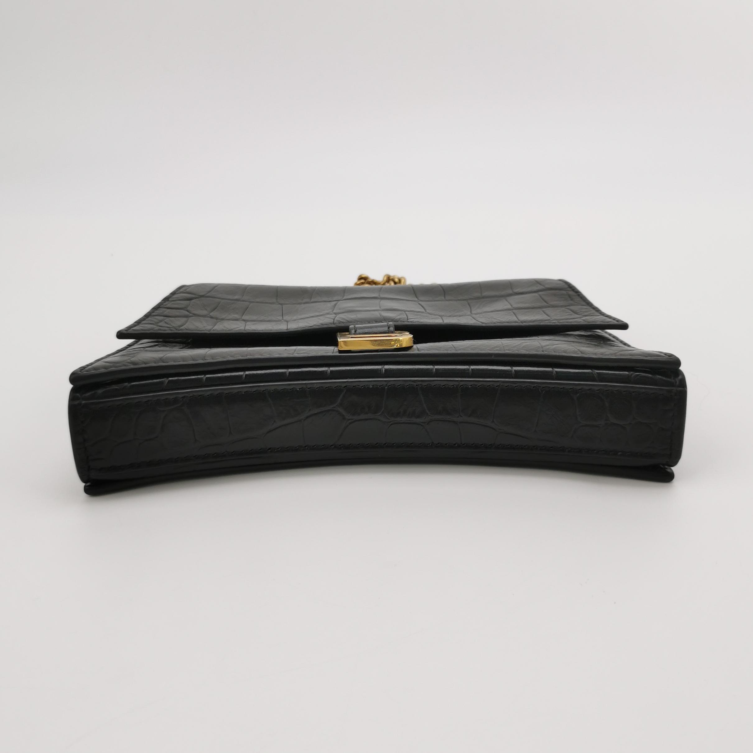 Balenciaga Crush Chain Flap Bag Leather Small