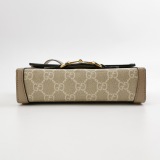 Gucci Horsebit 1955 Flap Crossbody Bag GG Coated Canvas Mini — thumbnail 6