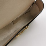 Gucci Horsebit 1955 Flap Crossbody Bag GG Coated Canvas Mini — thumbnail 7