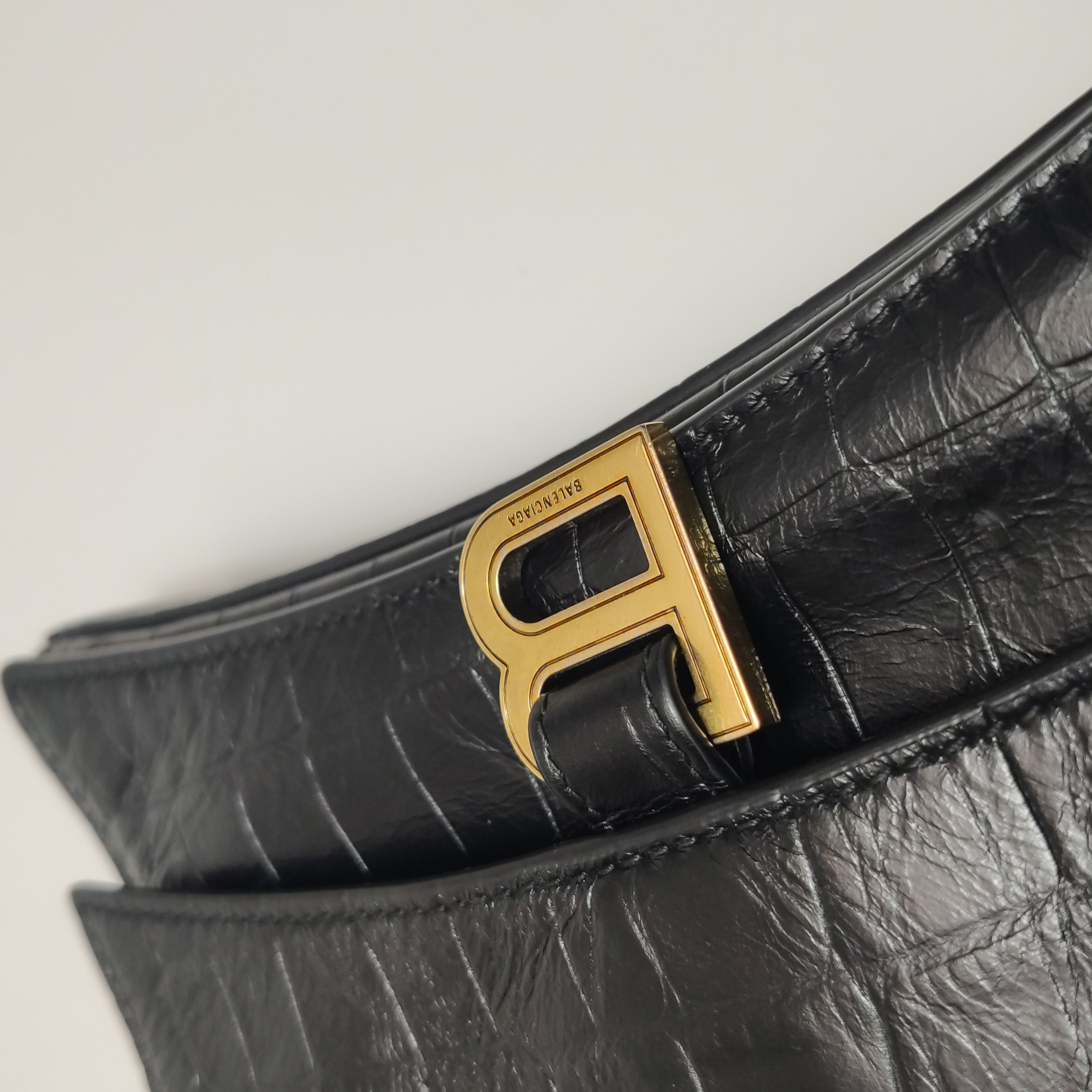 Balenciaga Crush Chain Flap Bag Leather Small