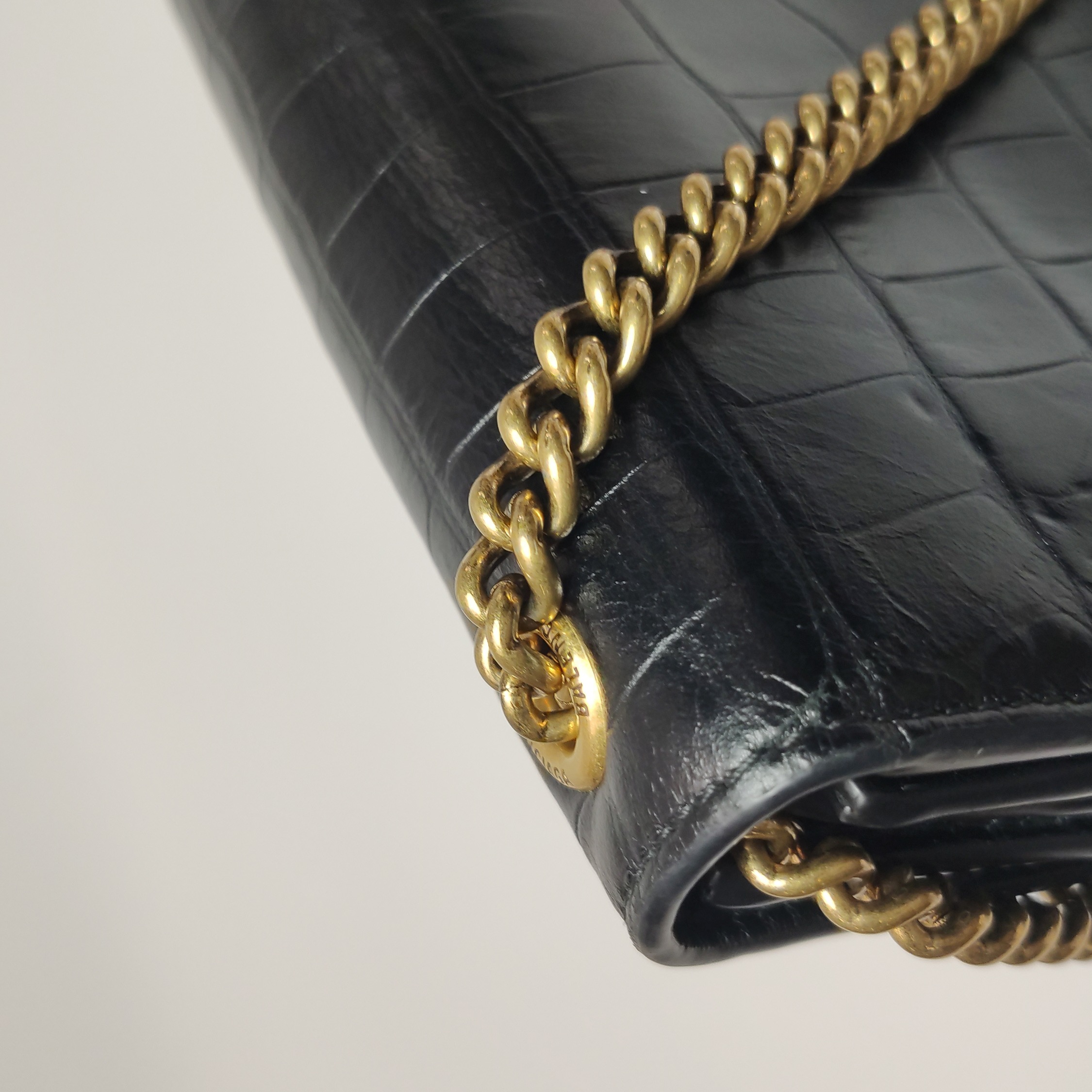 Balenciaga Crush Chain Flap Bag Leather Small
