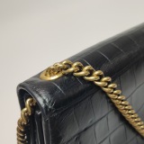 Balenciaga Crush Chain Flap Bag Leather Small — thumbnail 18
