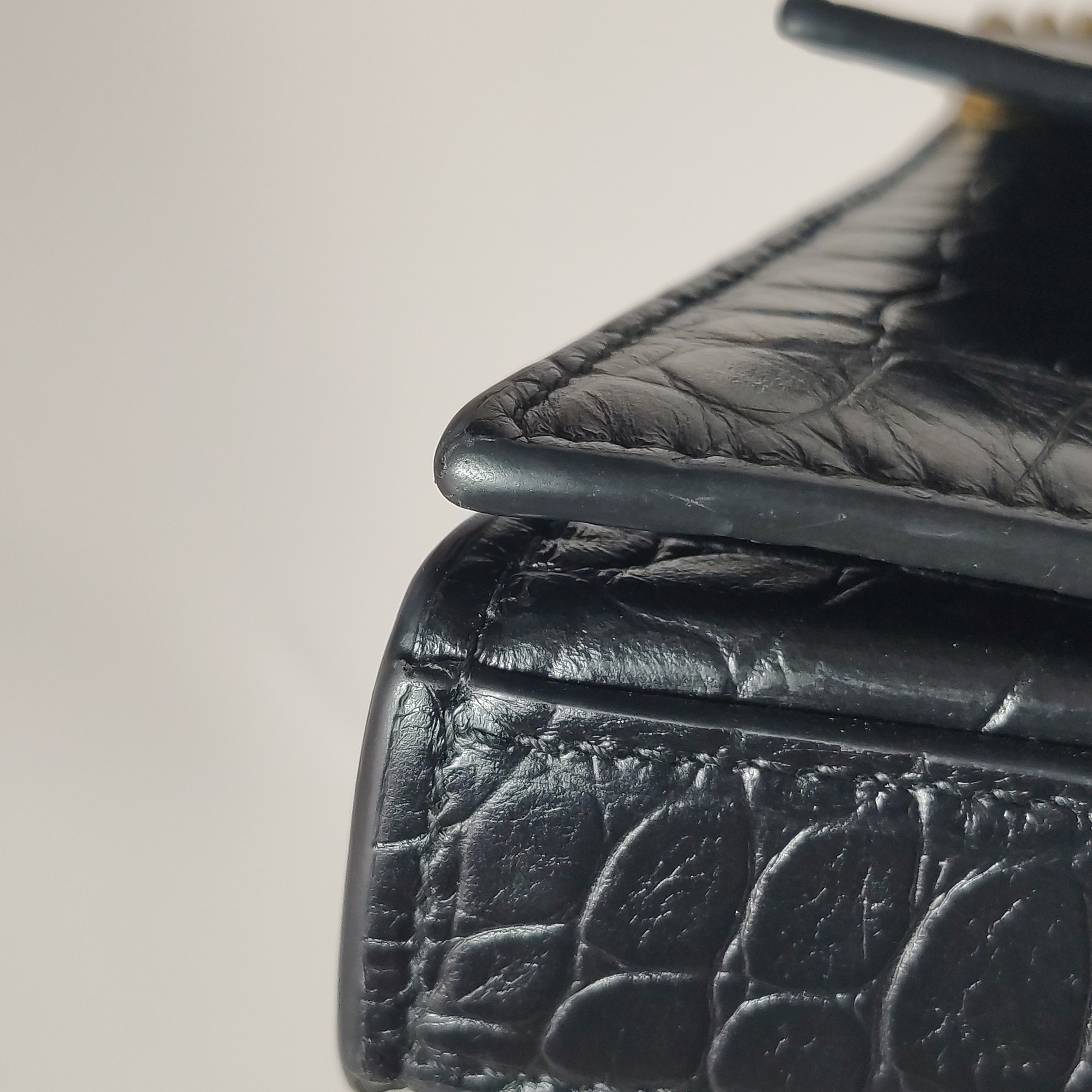 Balenciaga Crush Chain Flap Bag Leather Small
