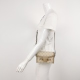 Gucci Horsebit 1955 Flap Crossbody Bag GG Coated Canvas Mini — thumbnail 2