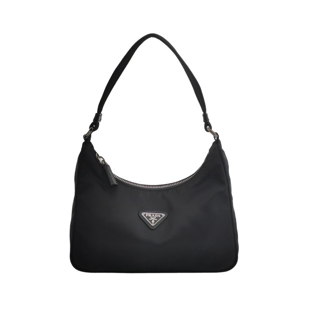 Prada Re-Edition 2005 Hobo Tessuto with Saffiano Leather Mini — pre-owned, Vierlot