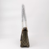 Gucci Padlock Chain Tote GG Coated Canvas with Leather Medium — thumbnail 4