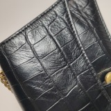 Balenciaga Crush Chain Flap Bag Leather Small — thumbnail 10