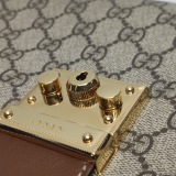 Gucci Padlock Chain Tote GG Coated Canvas with Leather Medium — thumbnail 9