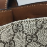 Gucci Padlock Chain Tote GG Coated Canvas with Leather Medium — thumbnail 13