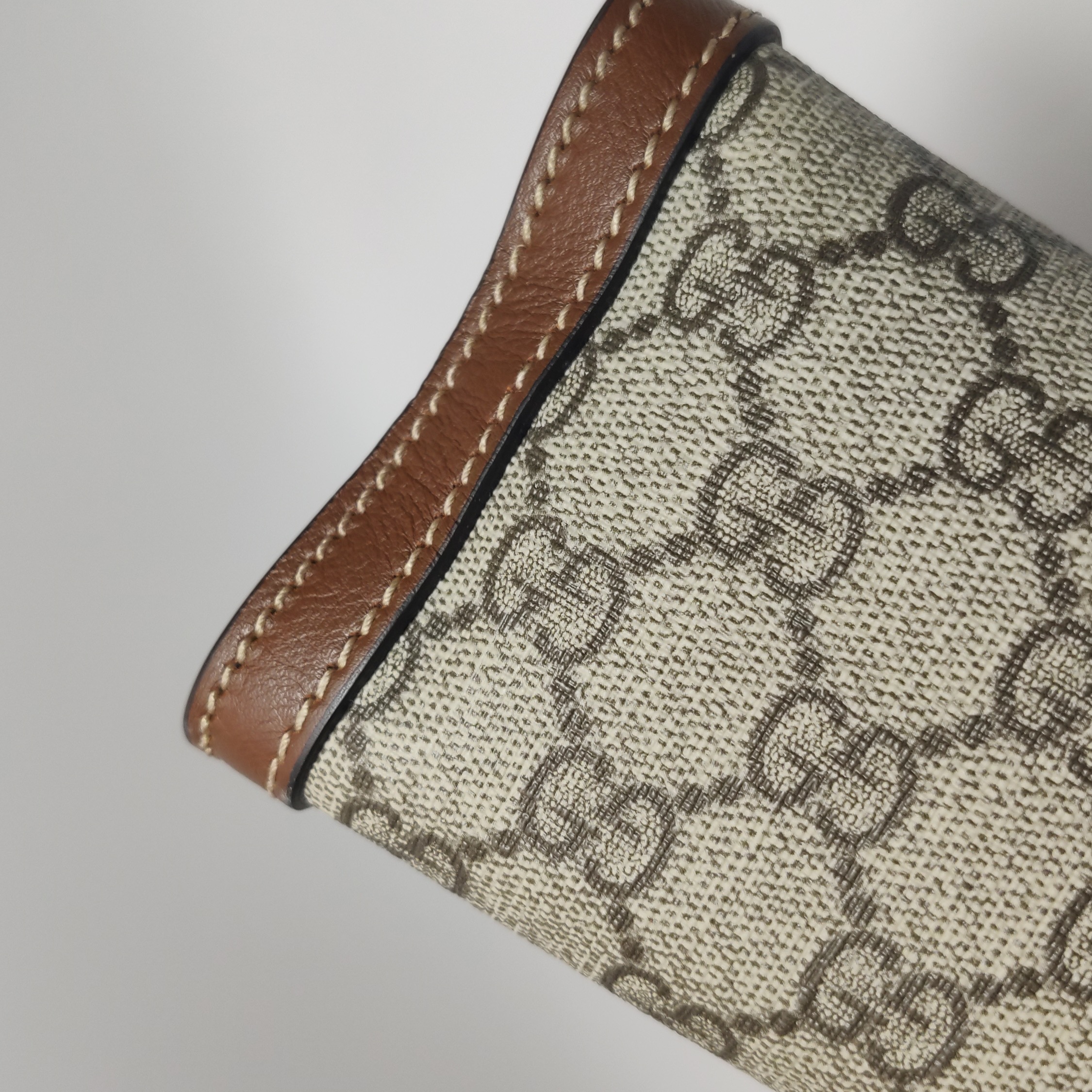 Gucci Padlock Chain Tote GG Coated Canvas with Leather Medium — photo 17 of 23