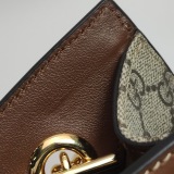 Gucci Padlock Chain Tote GG Coated Canvas with Leather Medium — thumbnail 10
