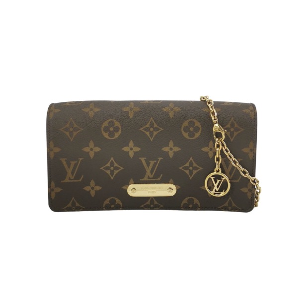 Louis Vuitton(LV) Lily Wallet on Chain Monogram Canvas — pre-owned, Vierlot
