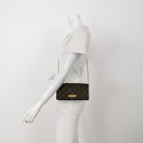 Louis Vuitton(LV) Lily Wallet on Chain Monogram Canvas — thumbnail 2