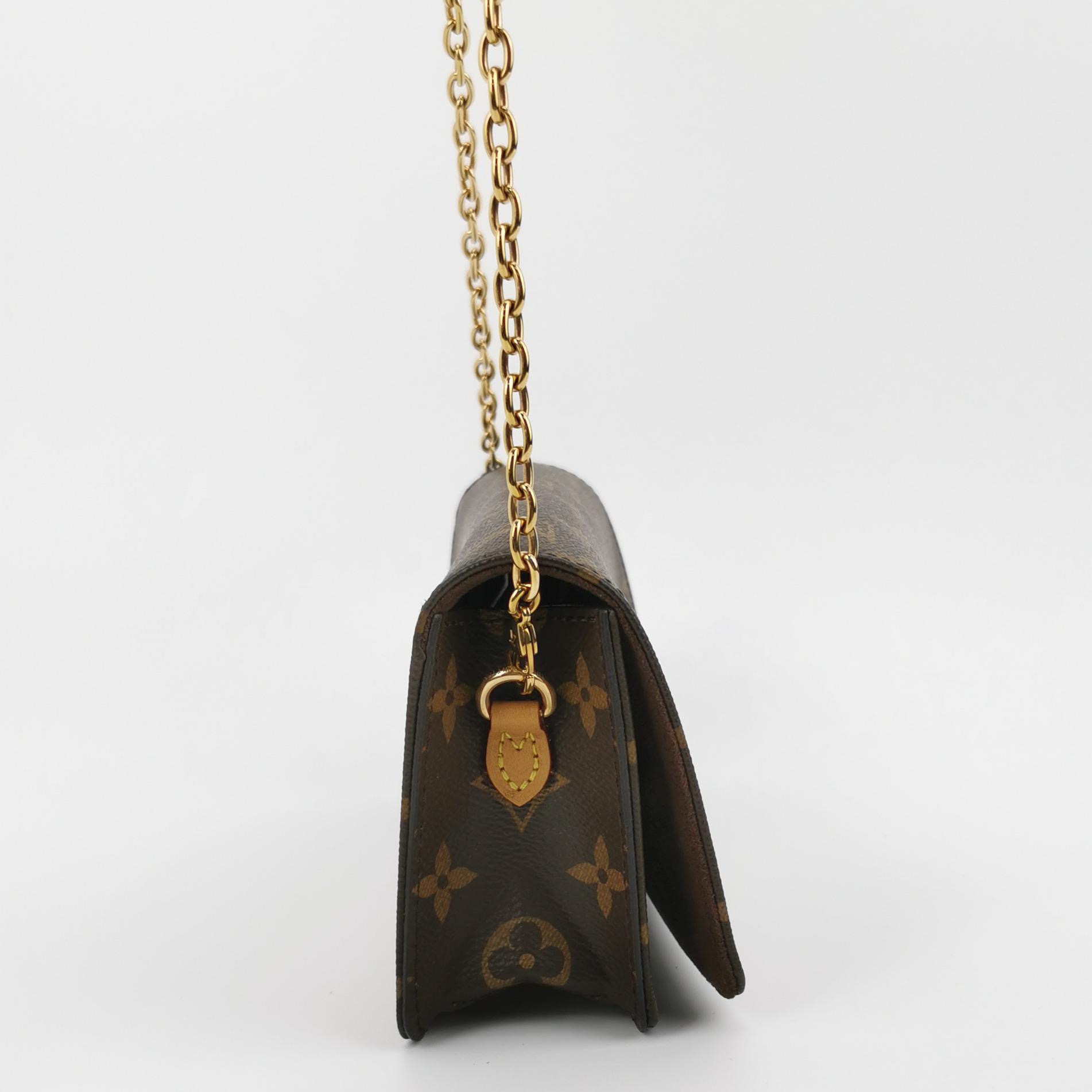 Louis Vuitton(LV) Lily Wallet on Chain Monogram Canvas — photo 4 of 18