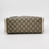 Gucci Padlock Chain Tote GG Coated Canvas with Leather Small — thumbnail 6