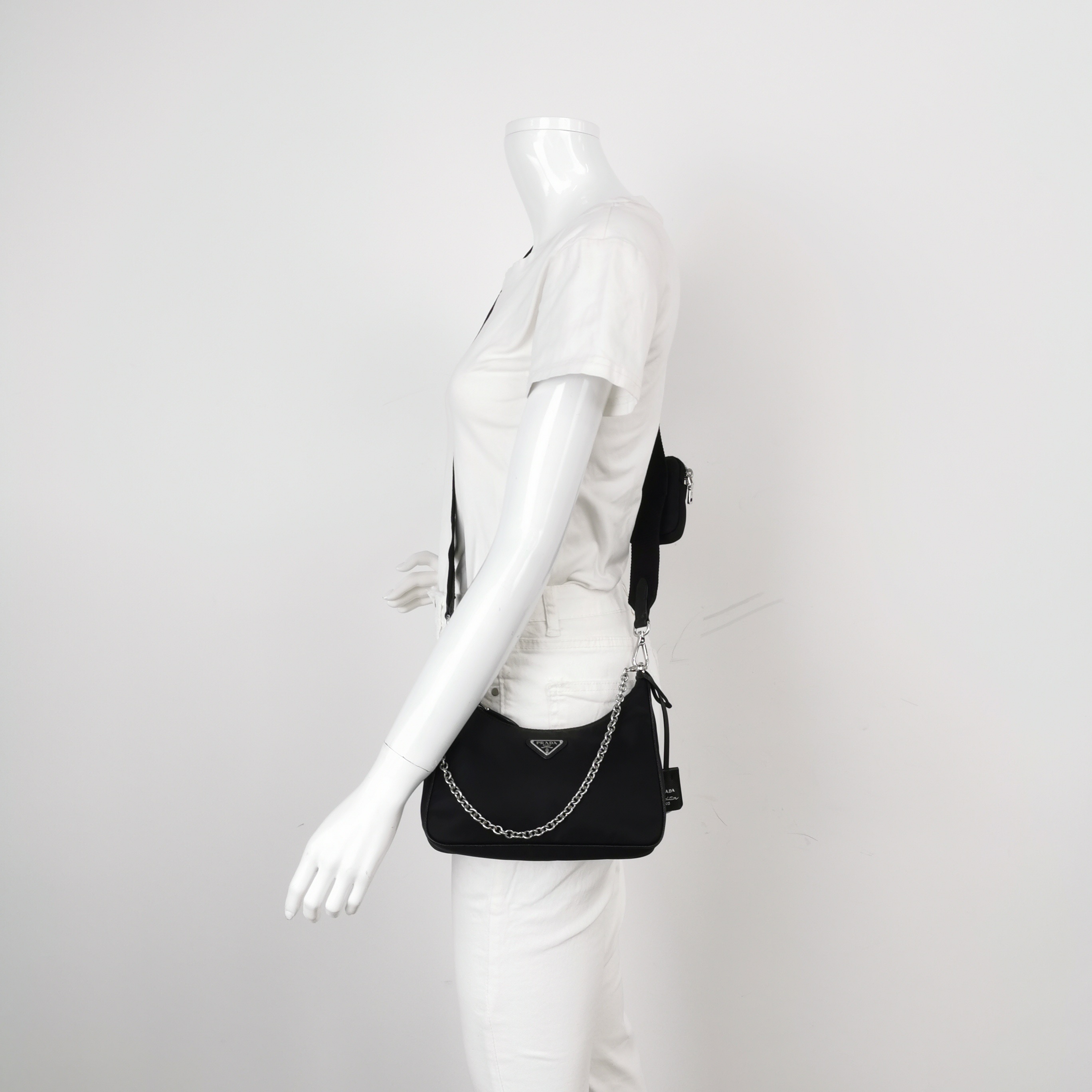 Prada Re-Edition 2005 Shoulder Bag Tessuto Small — photo 2 of 15