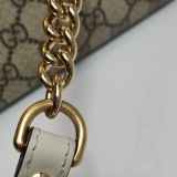 Gucci Padlock Chain Tote GG Coated Canvas with Leather Small — thumbnail 13