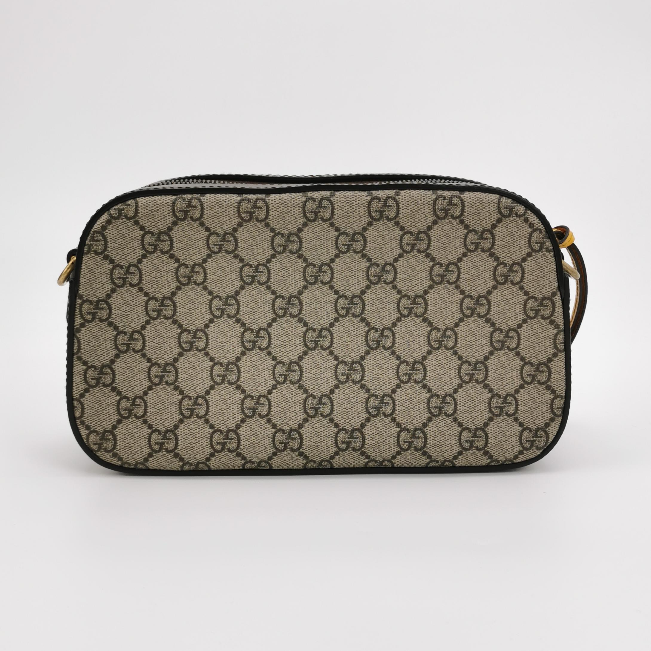  Gucci Neo Vintage Camera Messenger Bag GG Coated Canvas