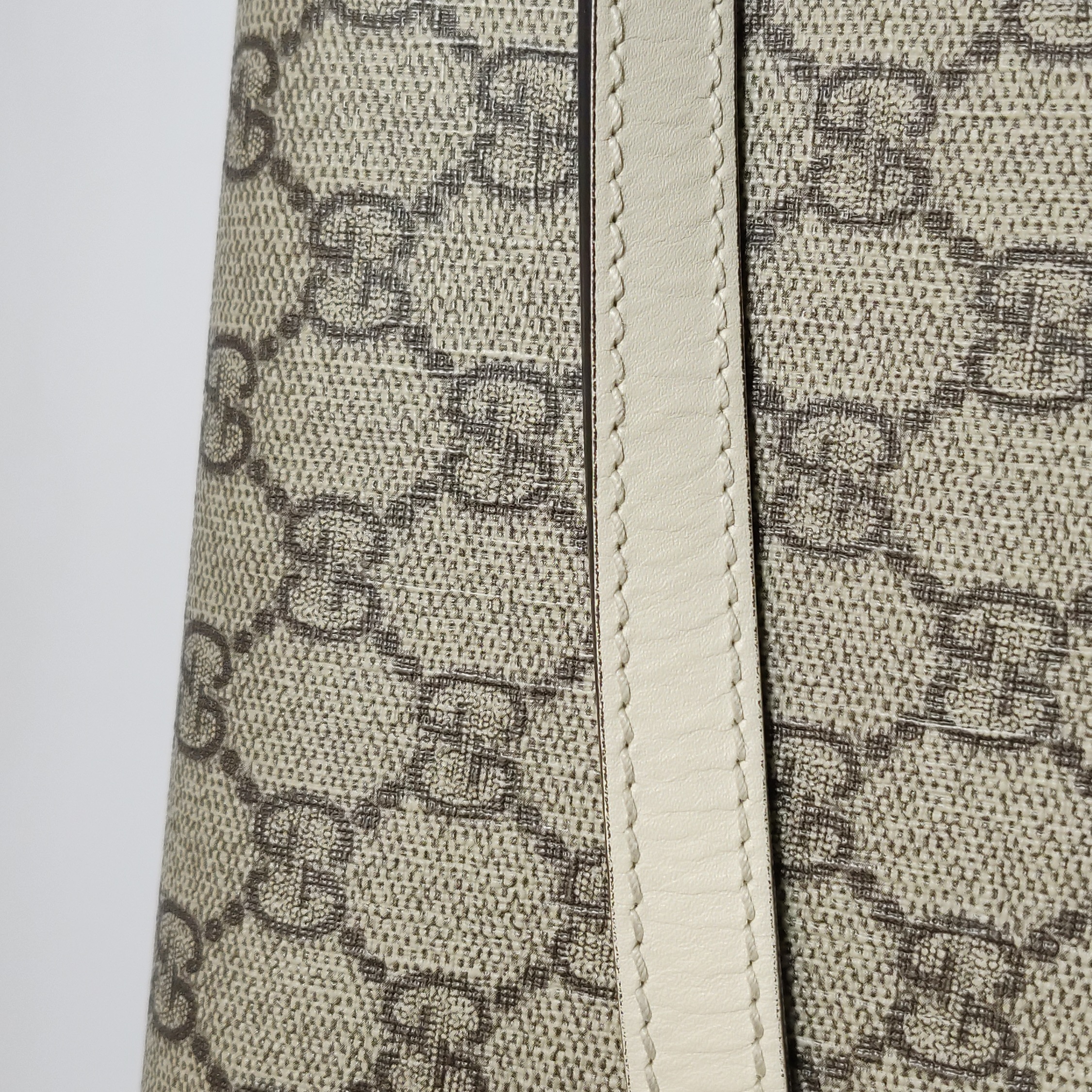 Gucci Padlock Chain Tote GG Coated Canvas with Leather Small — photo 21 of 24