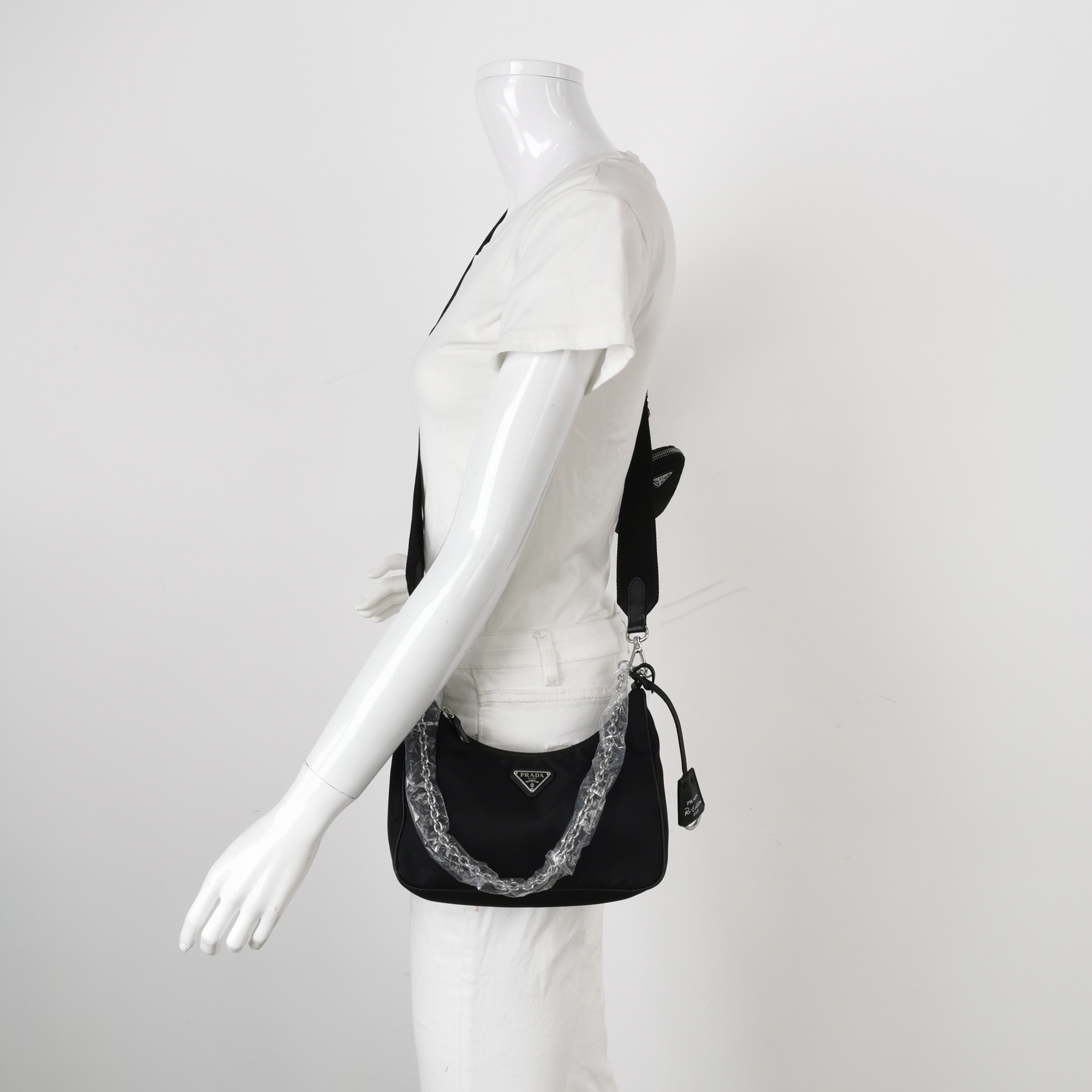 Prada Re-Edition 2005 Shoulder Bag Tessuto Small — photo 2 of 15