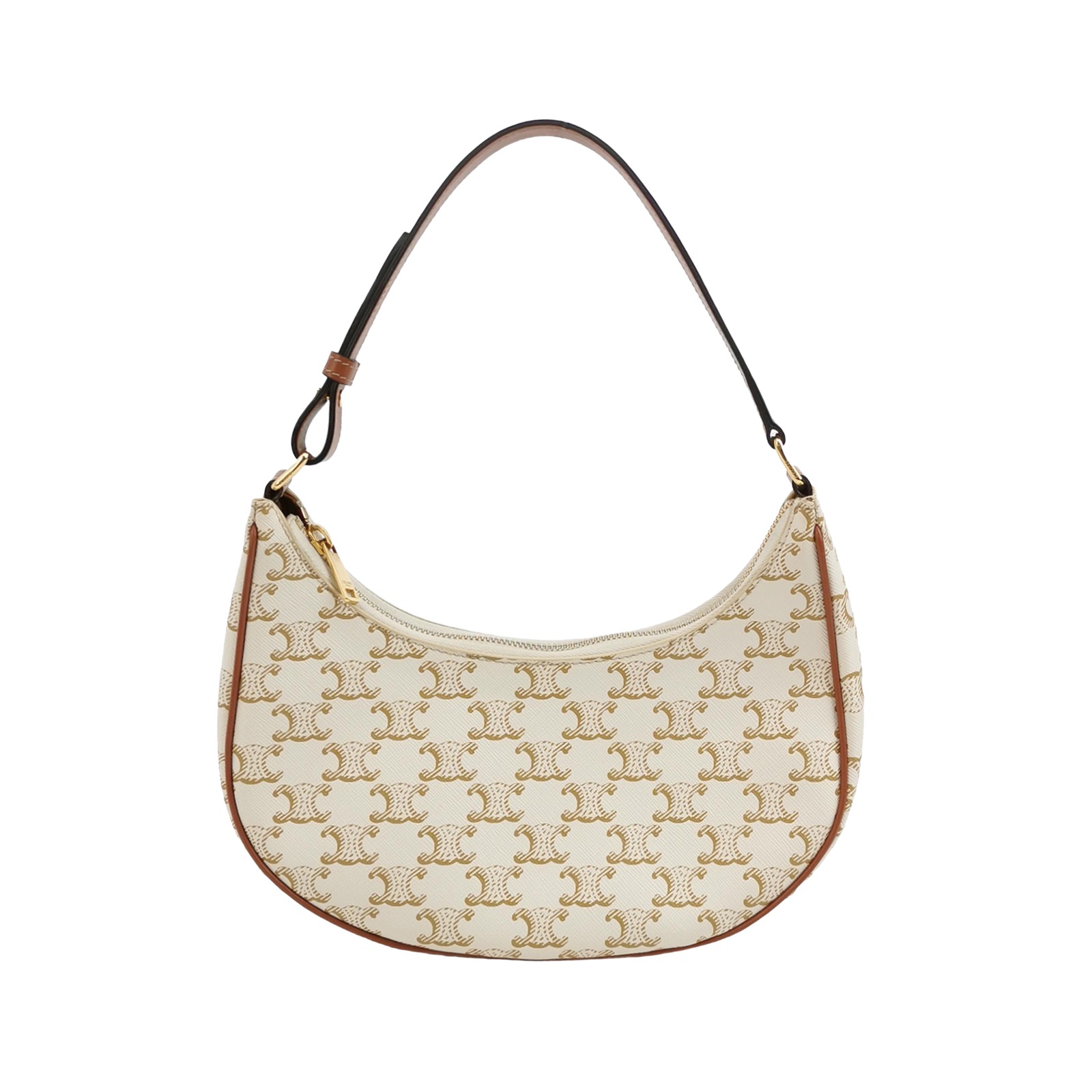 Celine Ava Coated Canvas Beige