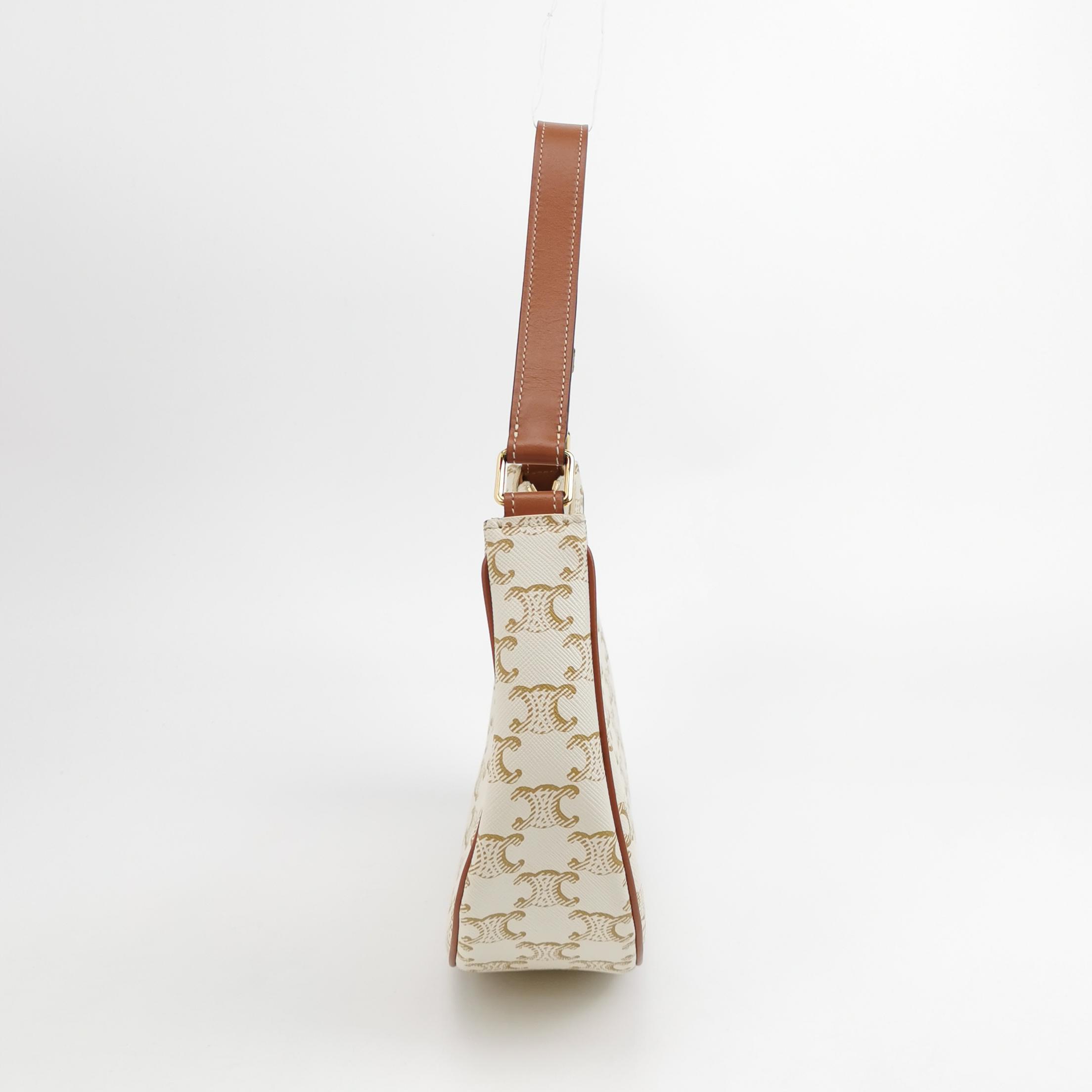 Celine Ava Coated Canvas Beige — photo 3 of 16