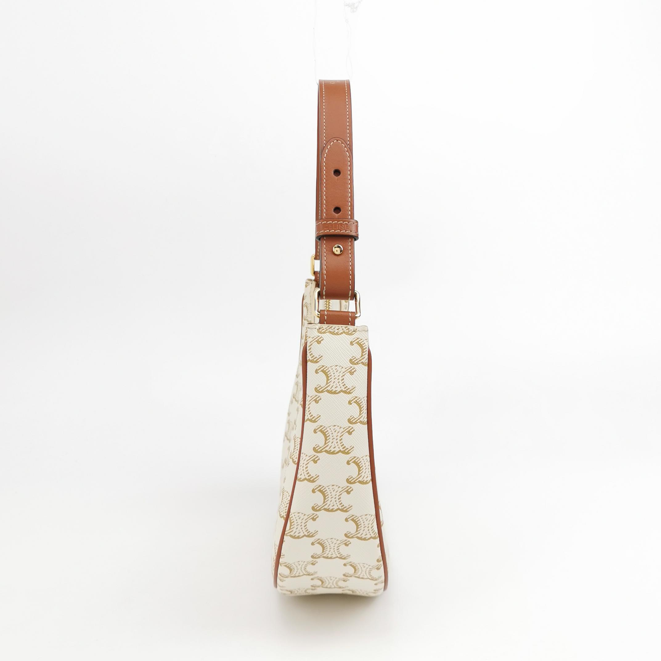 Celine Ava Coated Canvas Beige — photo 4 of 16