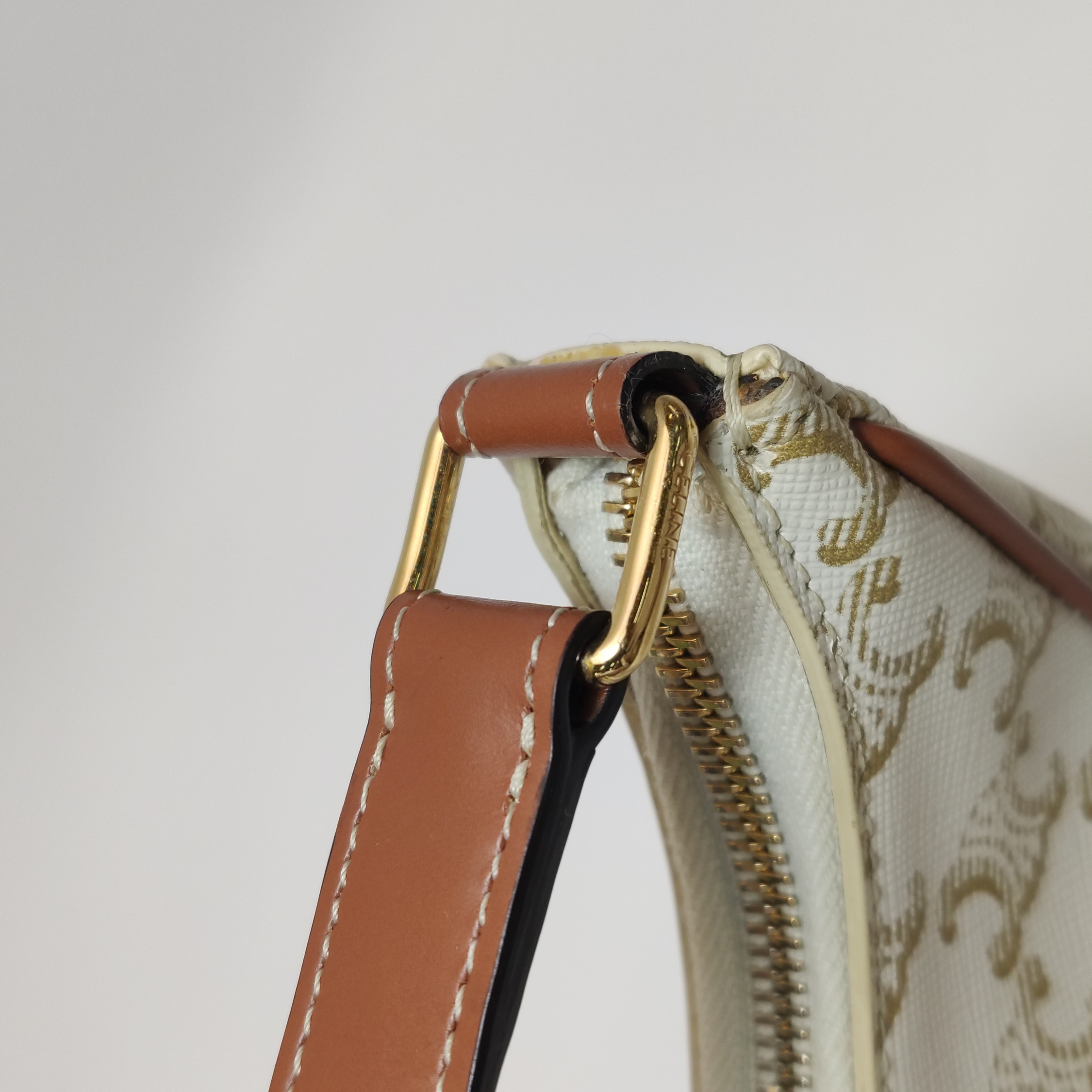 Celine Ava Coated Canvas Beige — photo 15 of 16