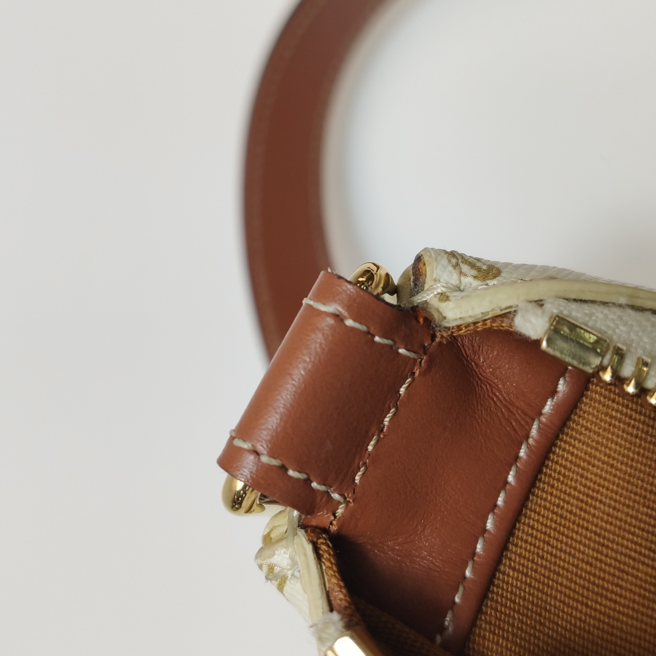 Celine Ava Coated Canvas Beige — photo 13 of 16