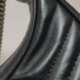 Gucci GG Marmont Half Moon Hobo Matelasse Leather Small — thumbnail 18