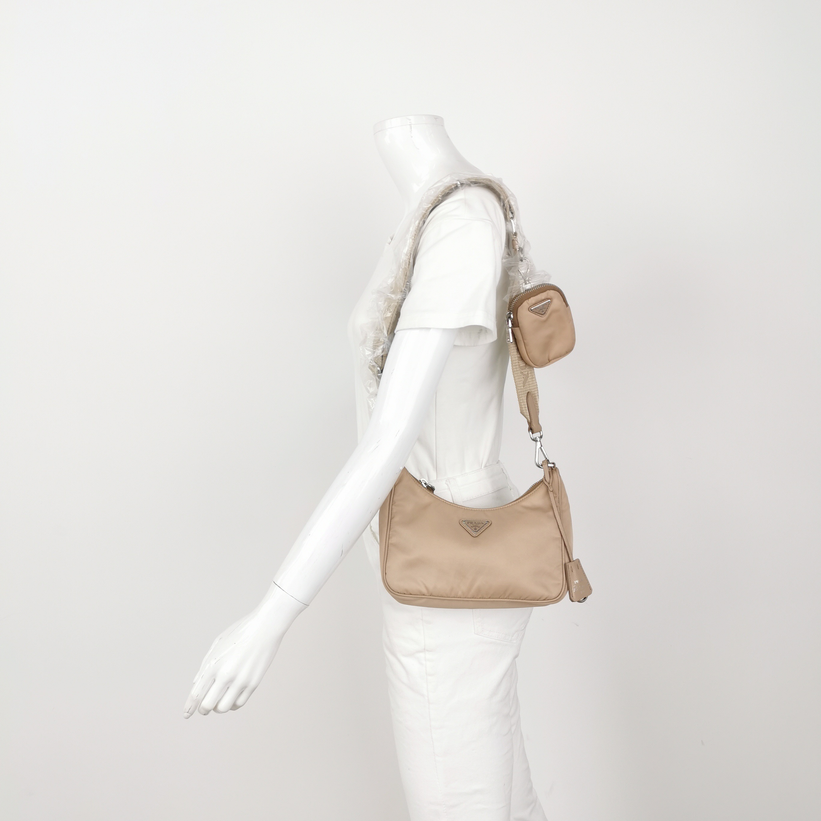 Prada Re-Edition 2005 Shoulder Bag Saffiano Leather Small — alternate view