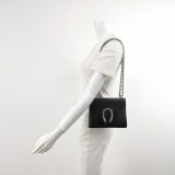 Gucci Calfskin Mini Dionysus Chain Wallet Black — thumbnail 2