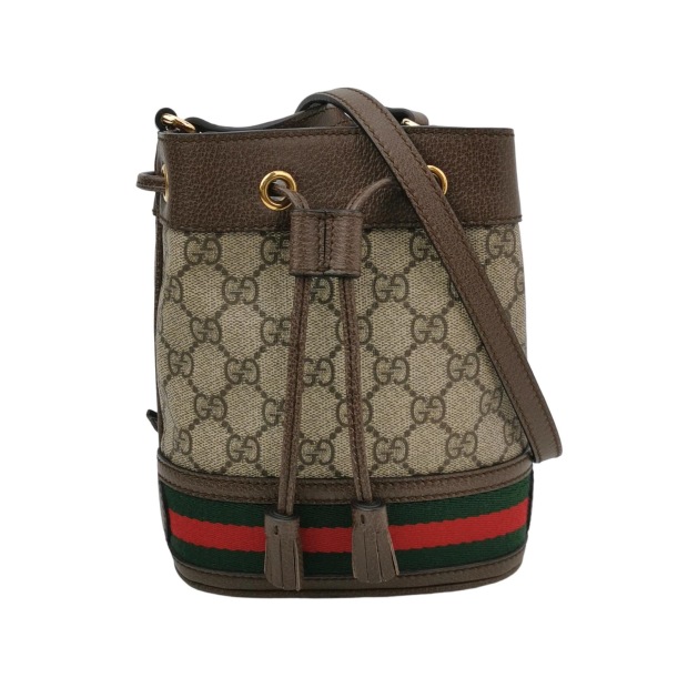 Gucci Ophidia Bucket Bag GG Coated Canvas Mini — pre-owned, Vierlot