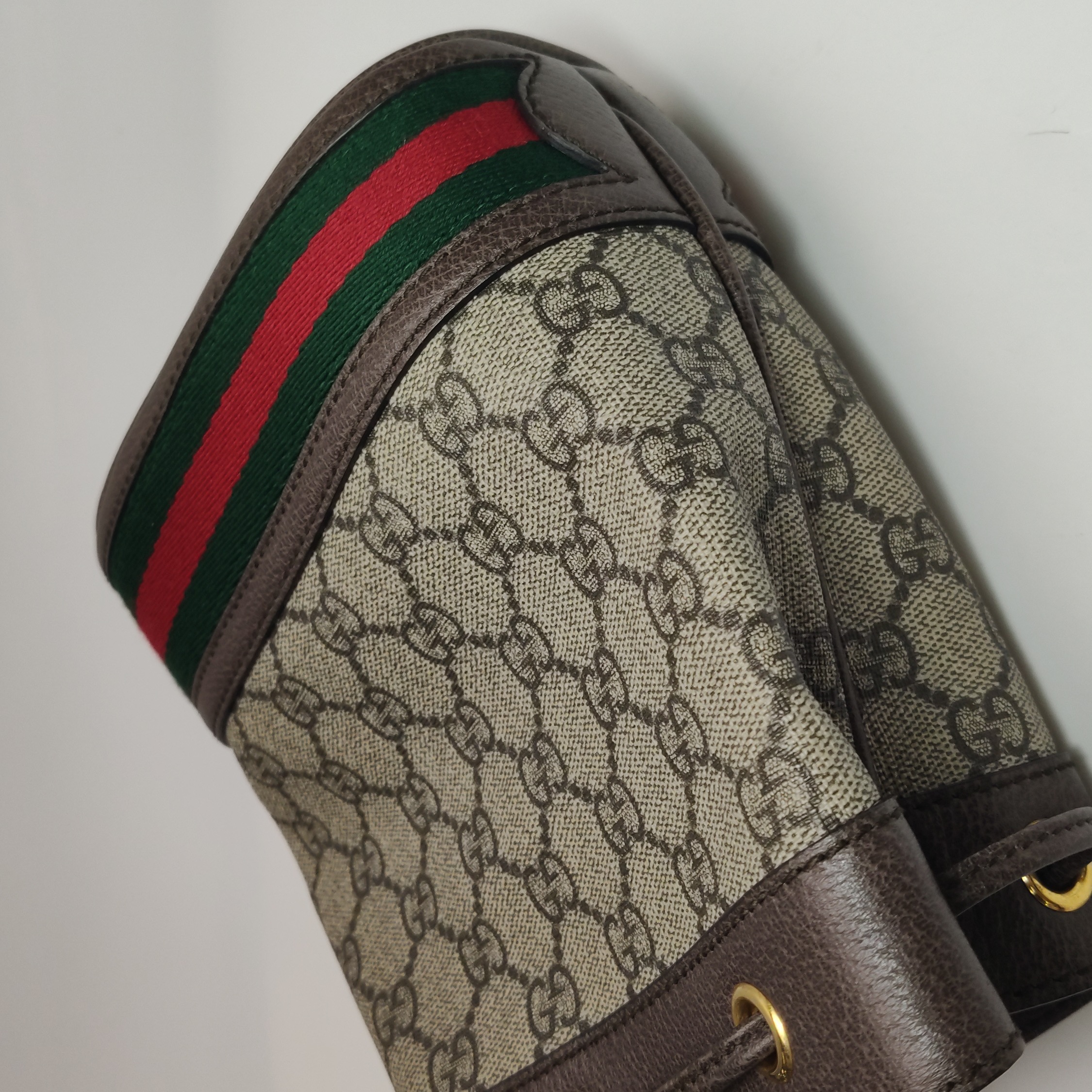 Gucci Ophidia Bucket Bag GG Coated Canvas Mini