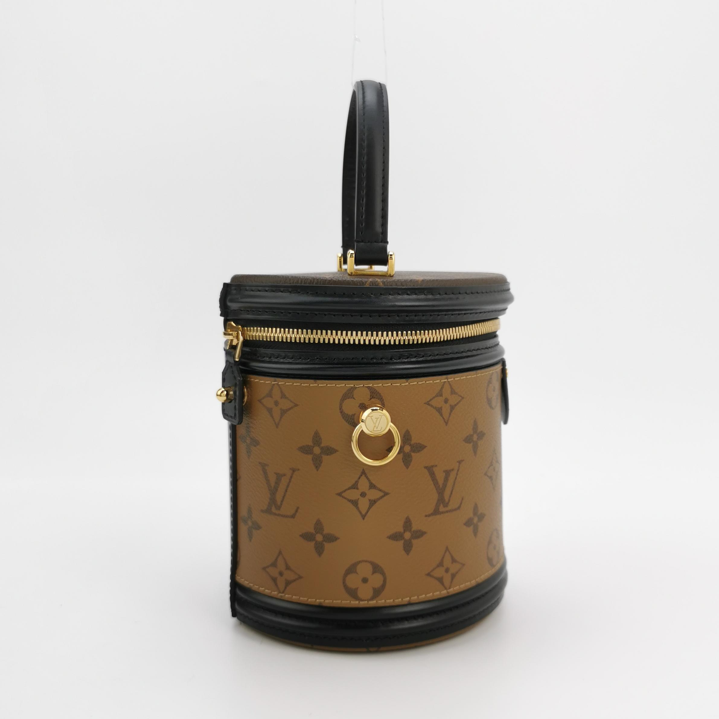 Louis Vuitton(LV) Cannes Handbag Reverse Monogram Canvas — photo 4 of 20