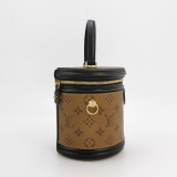 Louis Vuitton(LV) Cannes Handbag Reverse Monogram Canvas — thumbnail 4