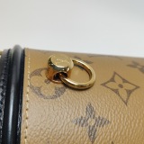 Louis Vuitton(LV) Cannes Handbag Reverse Monogram Canvas — thumbnail 10