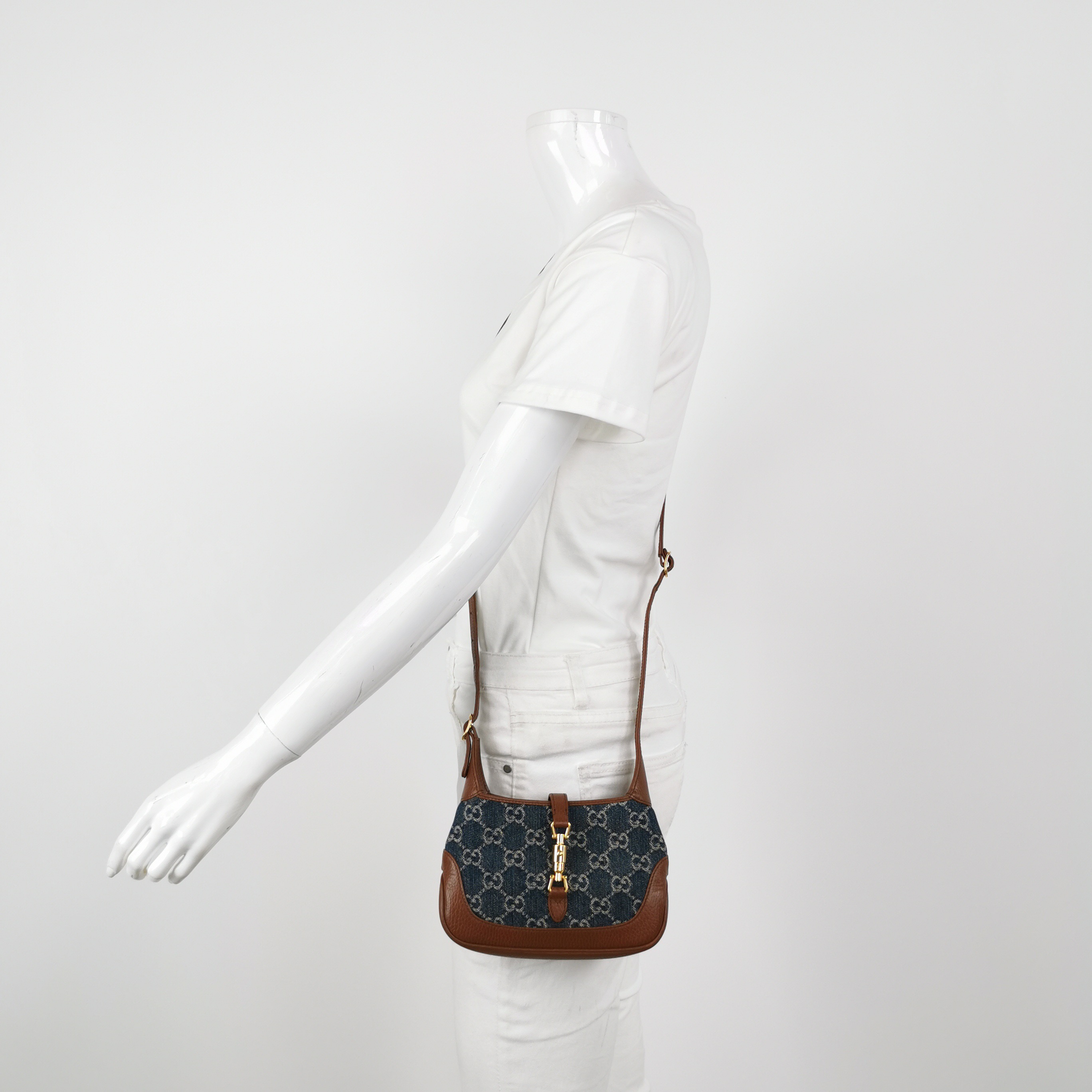 Gucci Jackie 1961 Hobo GG Coated Canvas Mini — alternate view