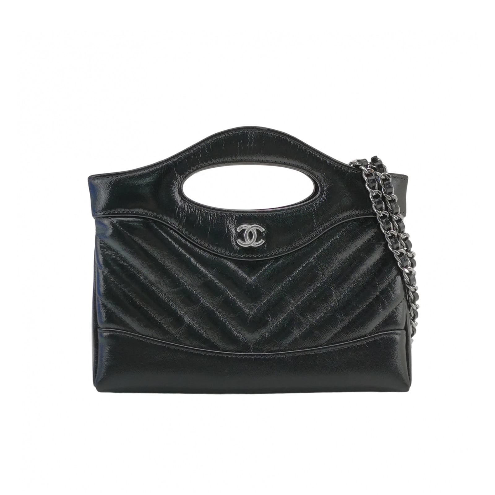 Chanel 31 Shopping Bag Clutch with Chain Quilted Lambskin Nano — photo 1 of 12
