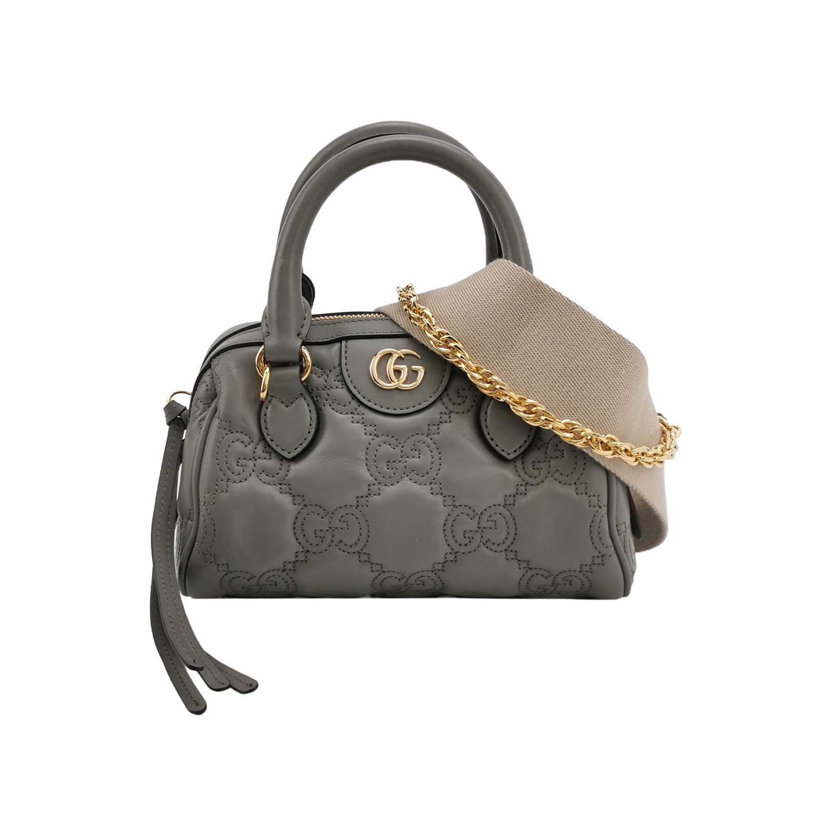 Gucci Ophidia Convertible Boston Top Handle Bag GG Matelasse Leather Mini — photo 1 of 14