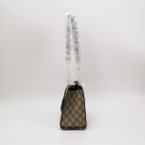 Gucci Padlock Chain Tote GG Coated Canvas with Leather Small — thumbnail 3