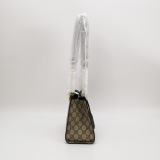 Gucci Padlock Chain Tote GG Coated Canvas with Leather Small — thumbnail 4